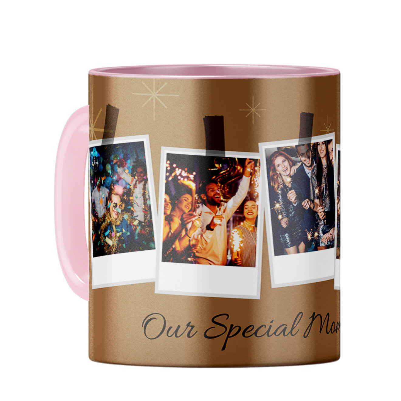 Our Special Moments Together Coffee Mug Pink