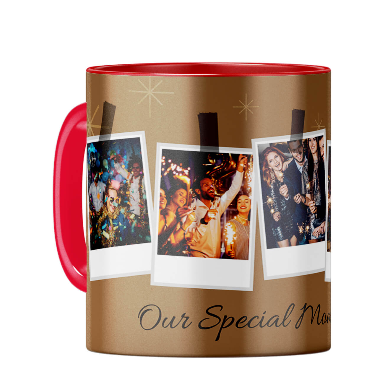 Our Special Moments Together Coffee Mug Red