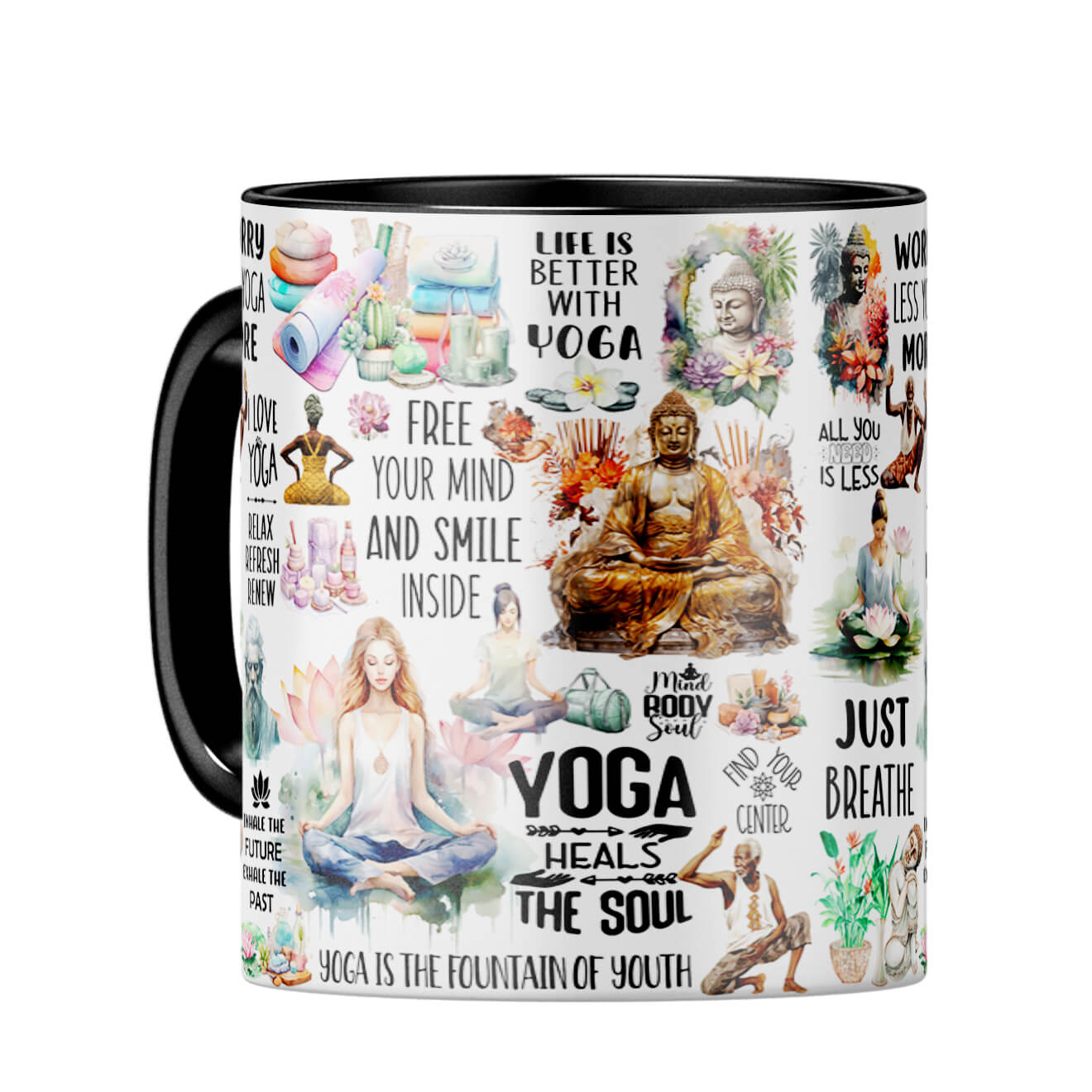 Perfect Yoga Lovers Gift Coffee Mug