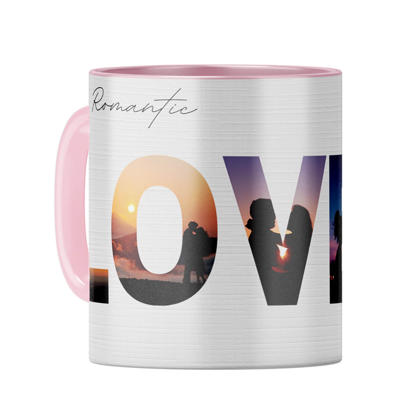 Romantic Love Coffee Mug Pink