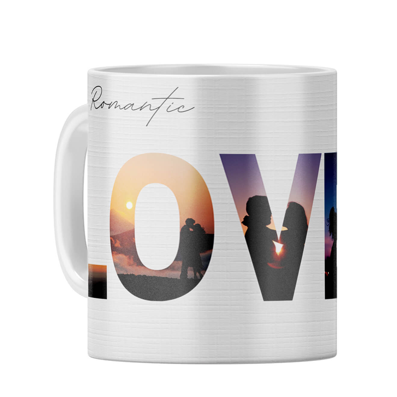 Romantic Love Coffee Mug White