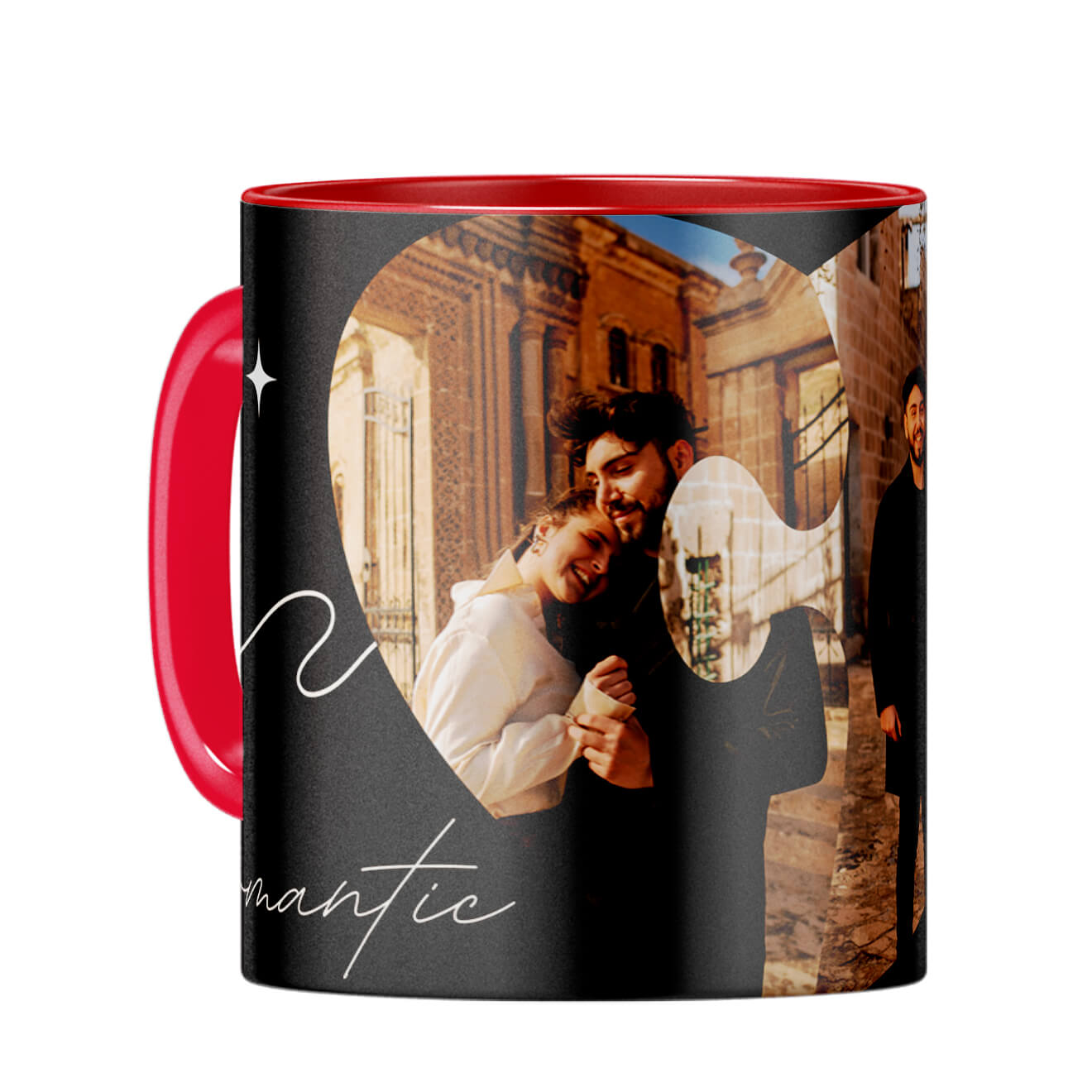 Romantic Memories Together Coffee Mug Red