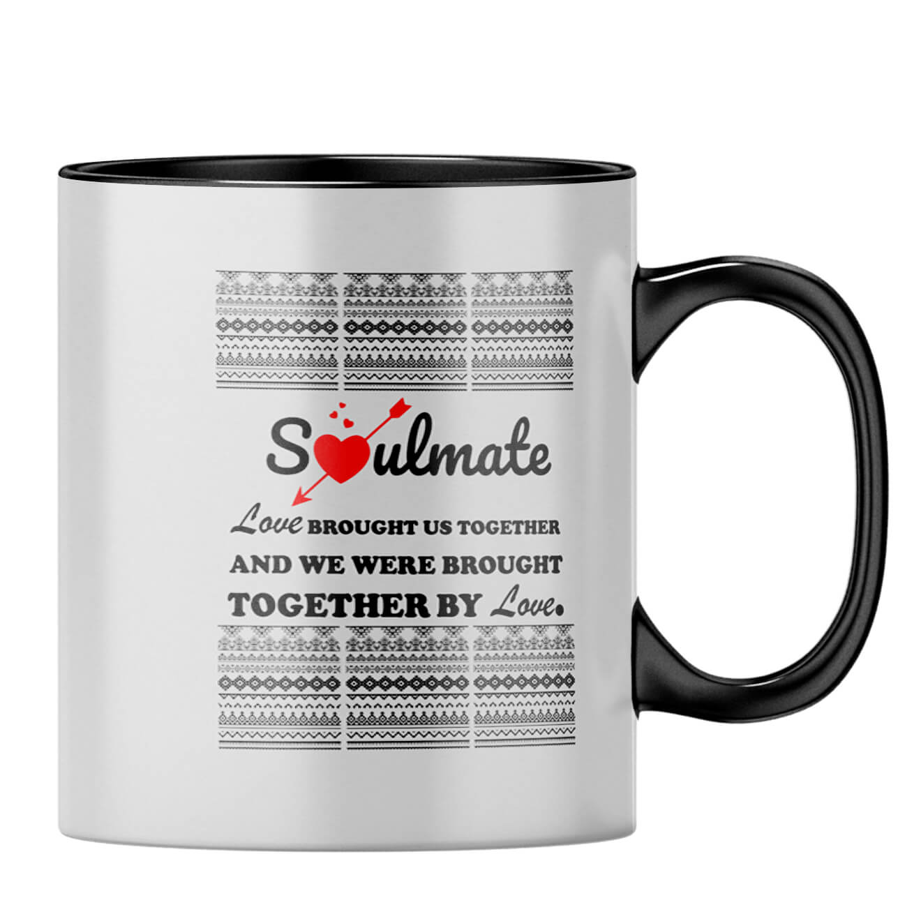 Soulmate Coffee MugB-Black