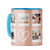 Touch of Love Coffee Mug Light Blue