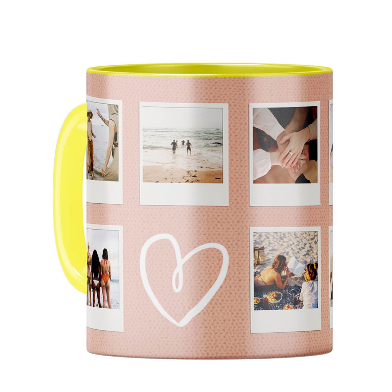 Touch of Love Coffee Mug Yellow