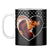 White Hearts Photo Coffee Mug White