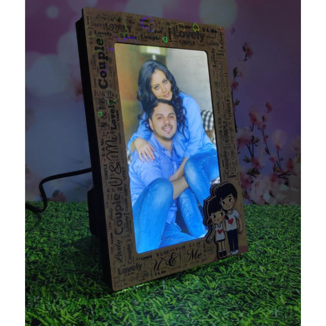 LED Magic Mirror - Lovely Couple