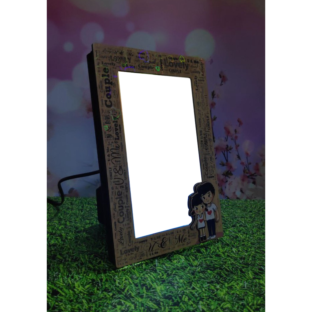 LED Magic Mirror - Lovely Couple