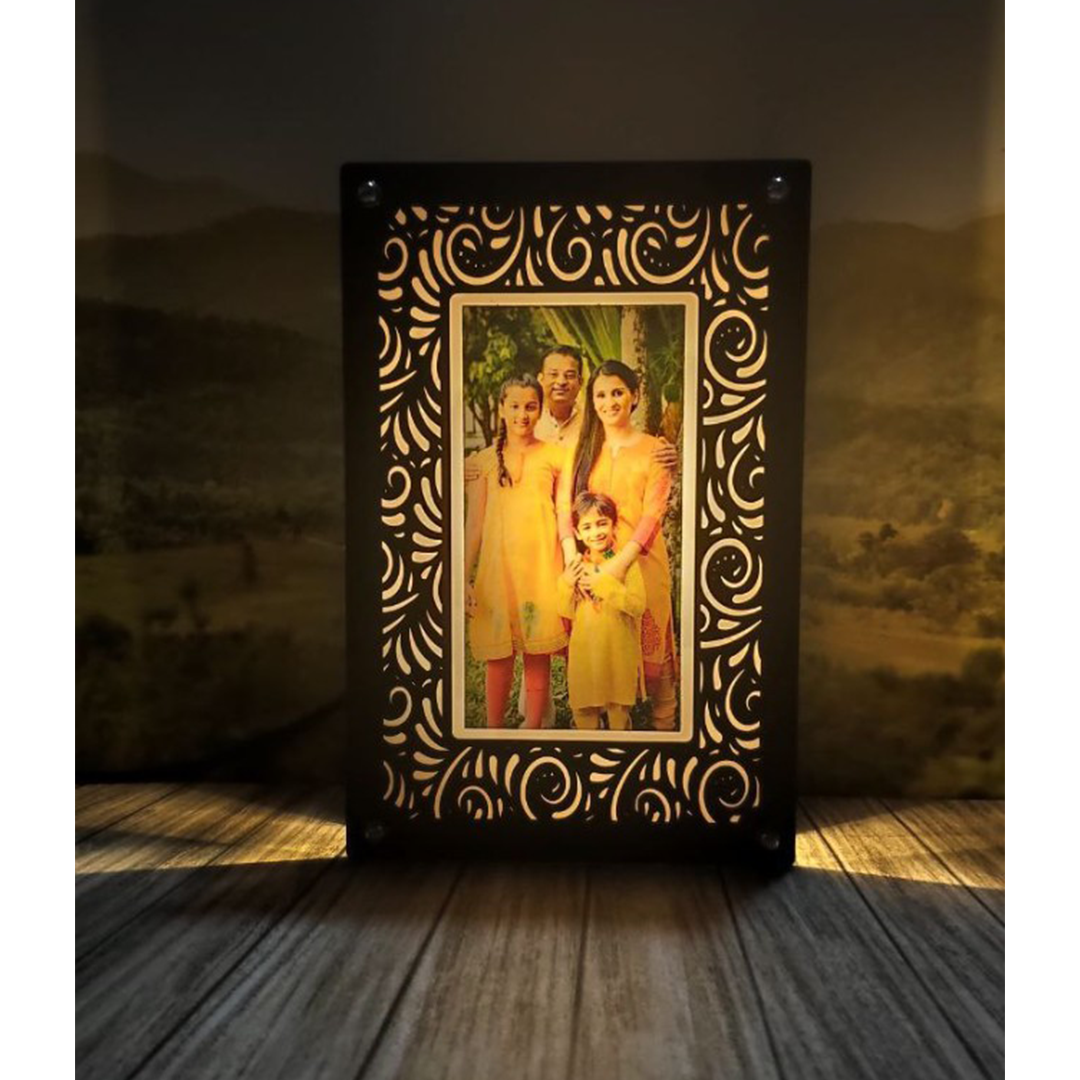 Warm White LED Family Frame