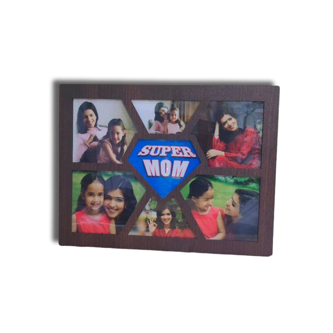 LED Collage Frame (Super Mom)