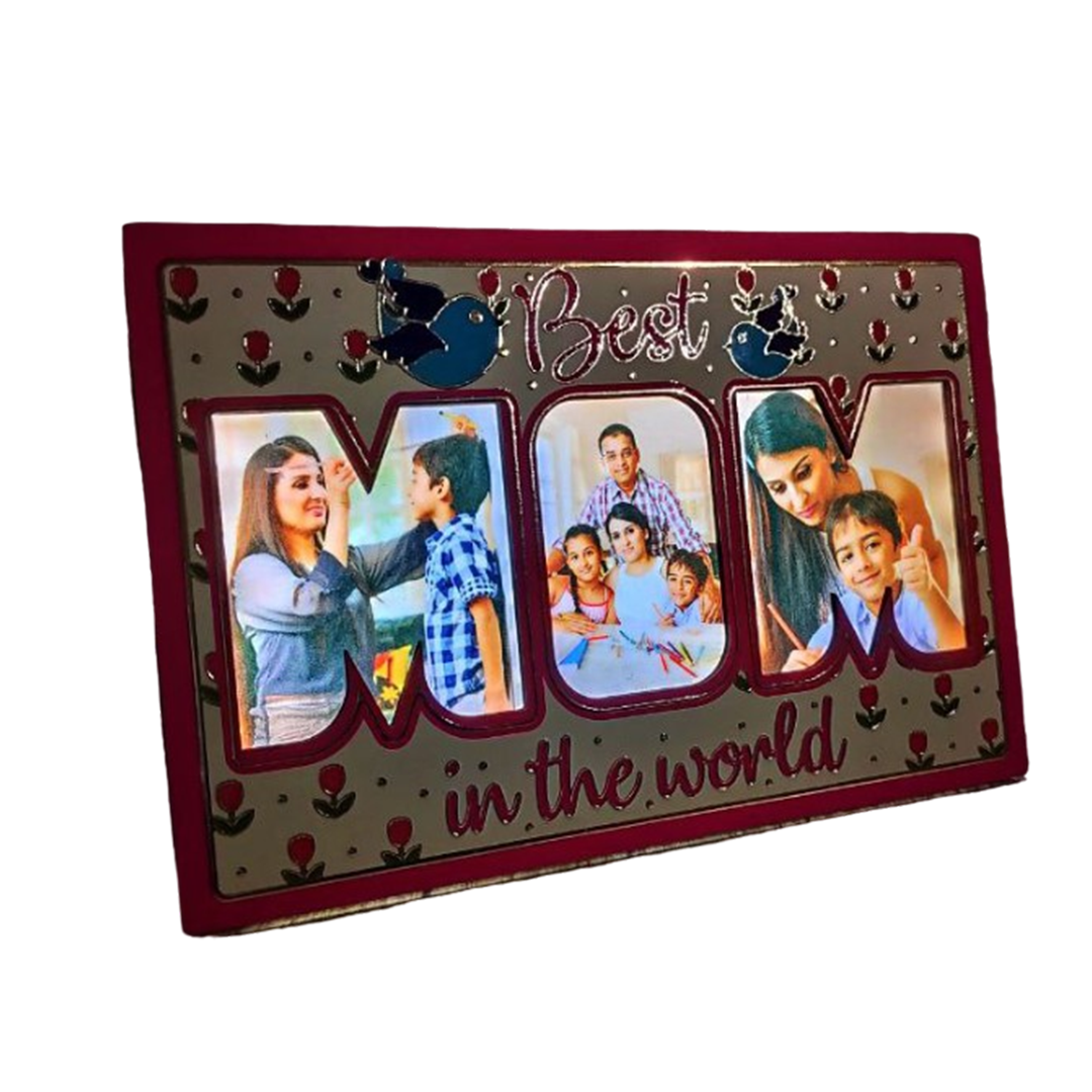 MOM LED Frame with Sliding Photo