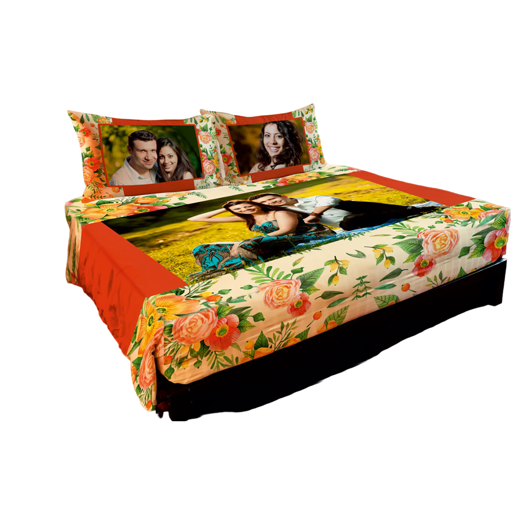 Photo Printed Bed Sheet