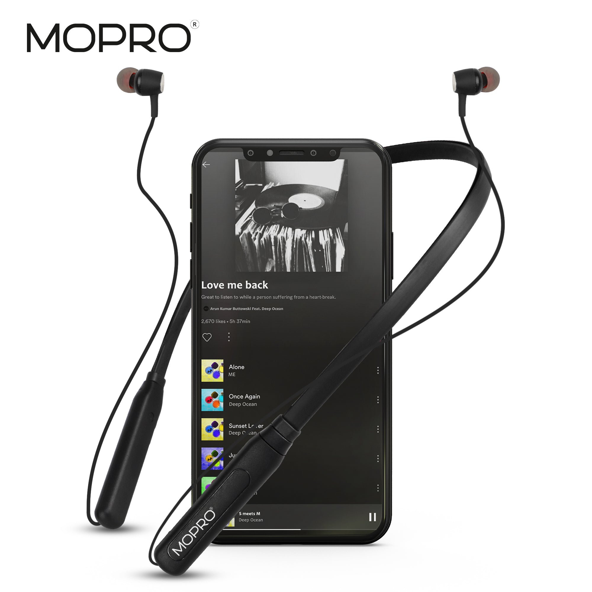 MoPro Ear Buds Neck Band - Freedom M200