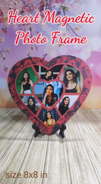 Heart Shape Magnetic Puzzle