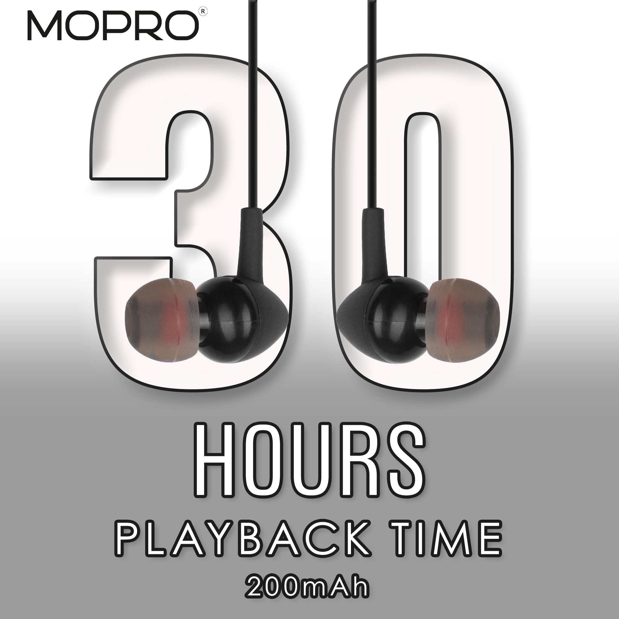 MoPro Ear Buds Neck Band - Freedom M200