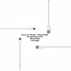 Micro USB Data Cable "White"