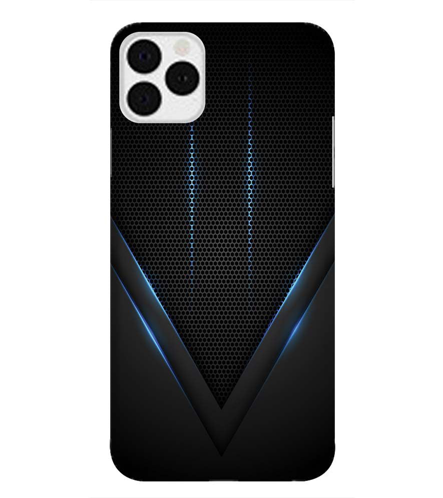 A0114-Black and Blue Back Cover for Apple iPhone 11 Pro