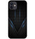 A0114-Black and Blue Back Cover for Apple iPhone 12