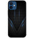 A0114-Black and Blue Back Cover for Apple iPhone 12 Mini