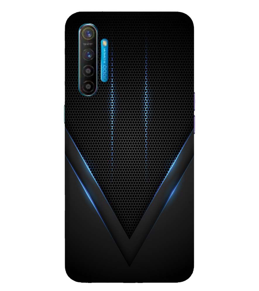 A0114-Black and Blue Back Cover for Oppo K5