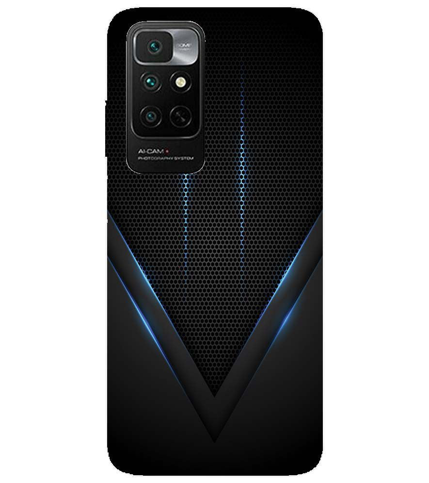 A0114-Black and Blue Back Cover for Xiaomi Redmi Note 11 4G