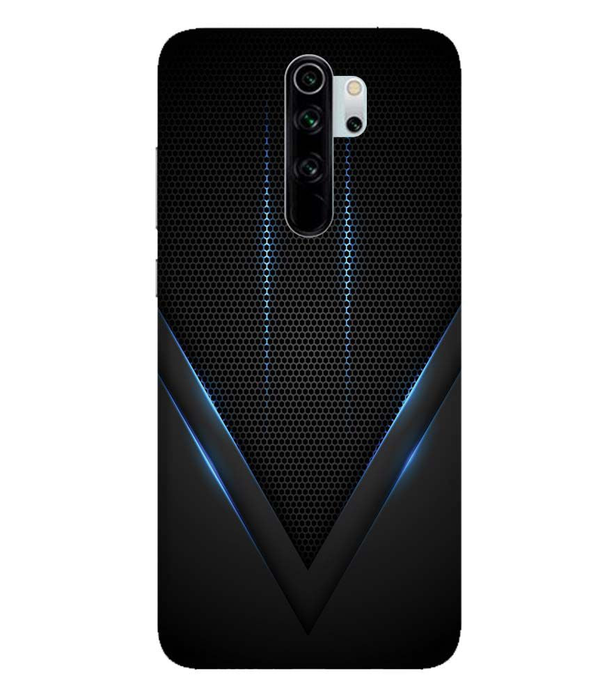 A0114-Black and Blue Back Cover for Xiaomi Redmi Note 8 Pro