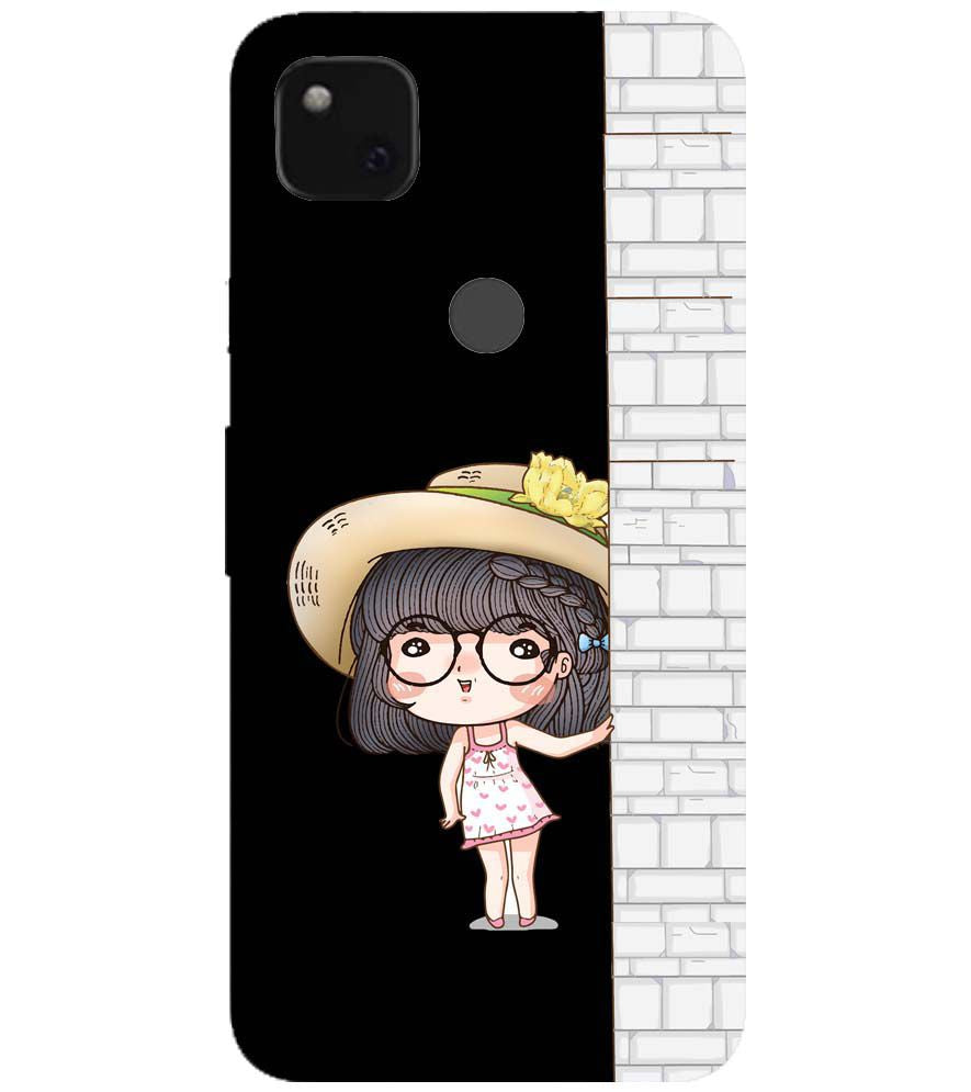 A0146-Innocent Girl Back Cover for Google Pixel 4a