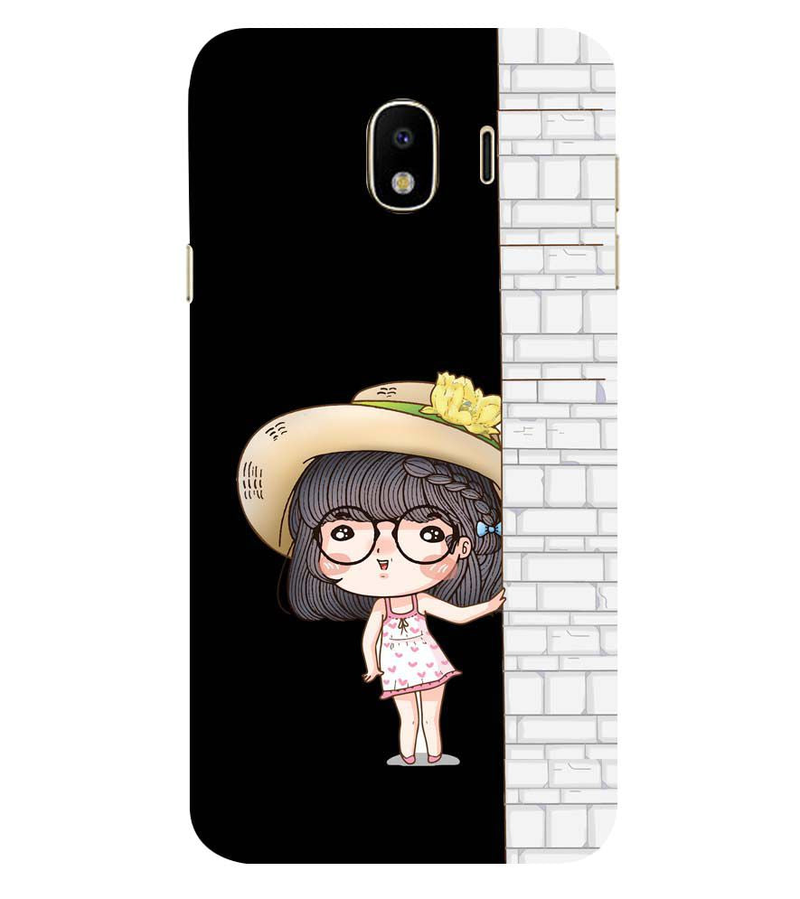 A0146-Innocent Girl Back Cover for Samsung Galaxy J4 (2018)