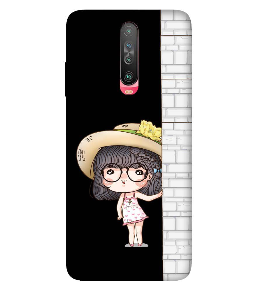 A0146-Innocent Girl Back Cover for Xiaomi Poco X2