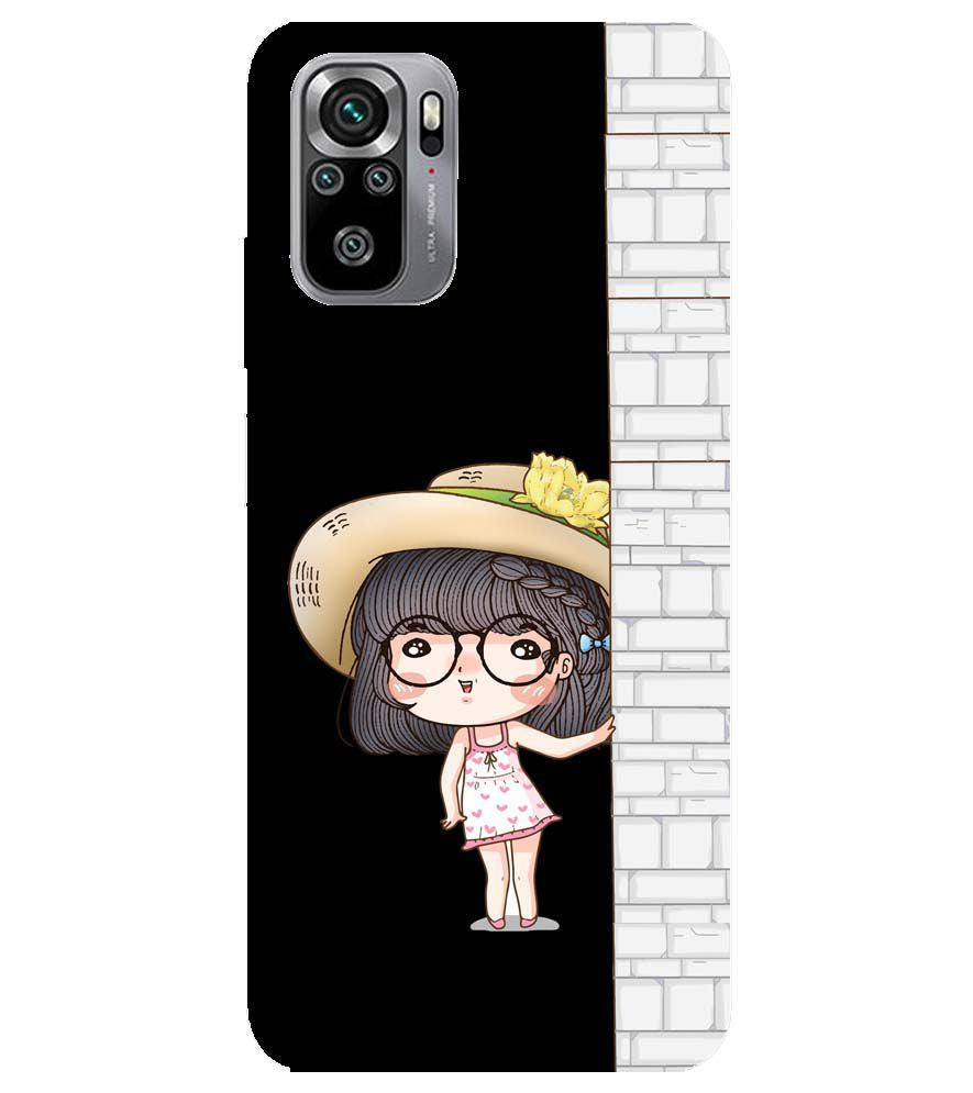 A0146-Innocent Girl Back Cover for Xiaomi Redmi Note 10