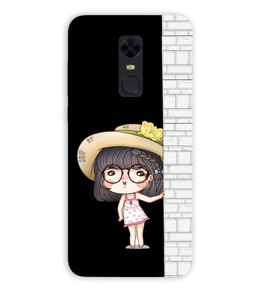 A0146-Innocent Girl Back Cover for Xiaomi Redmi Note 5