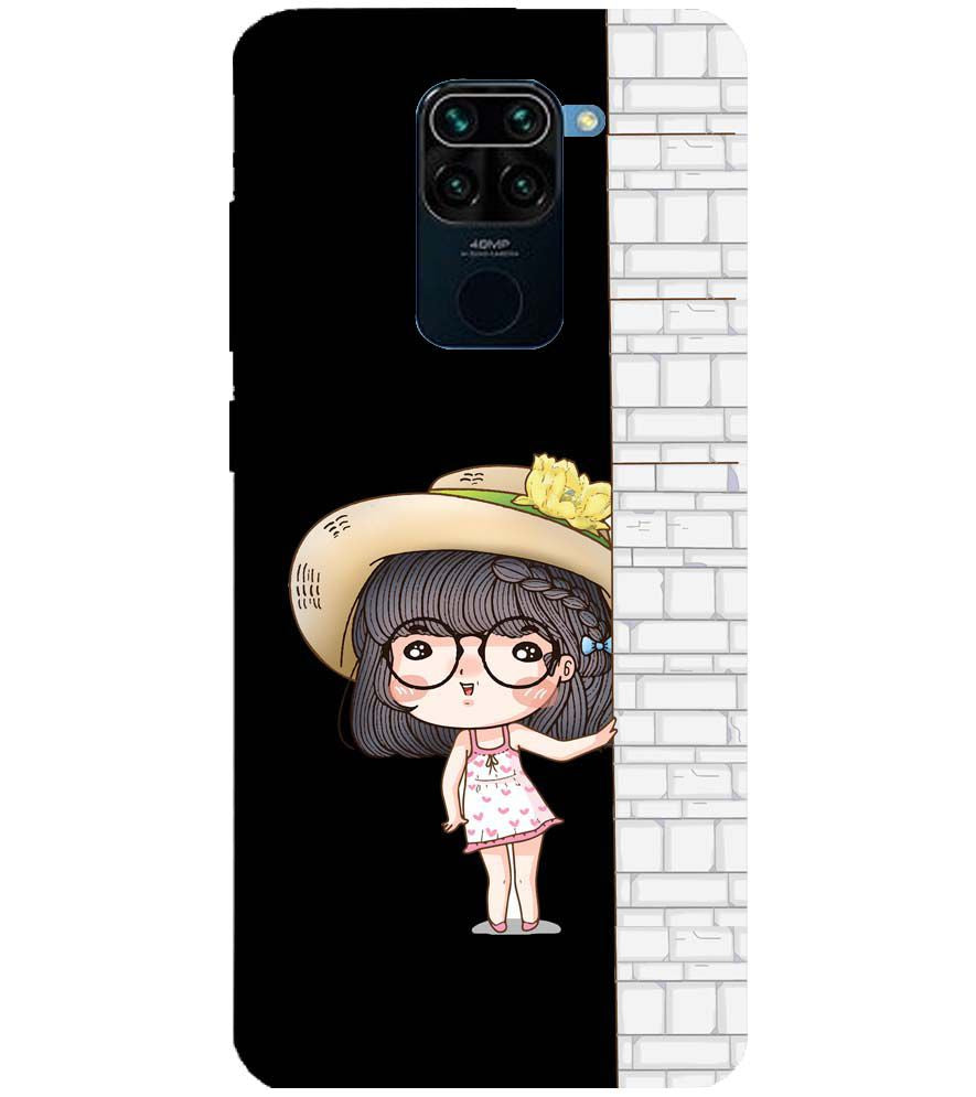 A0146-Innocent Girl Back Cover for Xiaomi Redmi Note 9