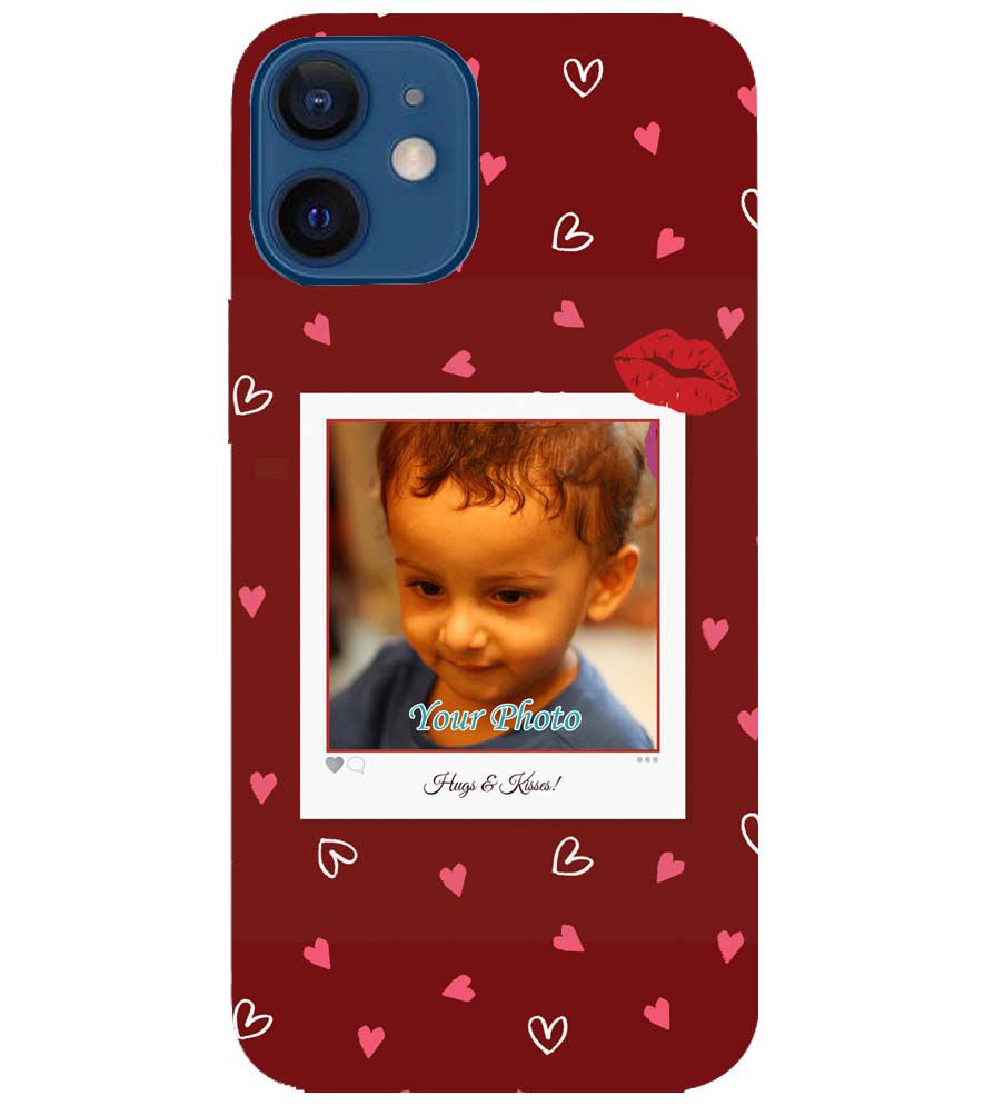 A0502-Hugs n Kisses Back Cover for Apple iPhone 12 Mini