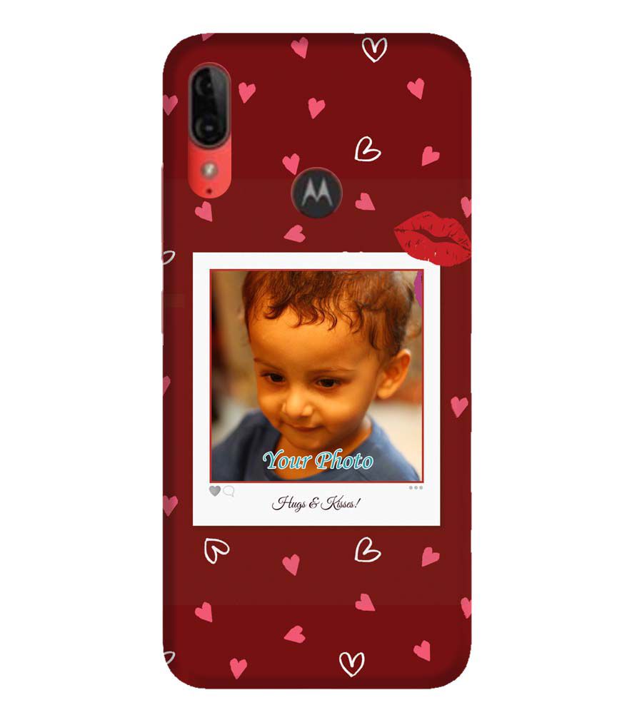 A0502-Hugs n Kisses Back Cover for Motorola Moto E6s