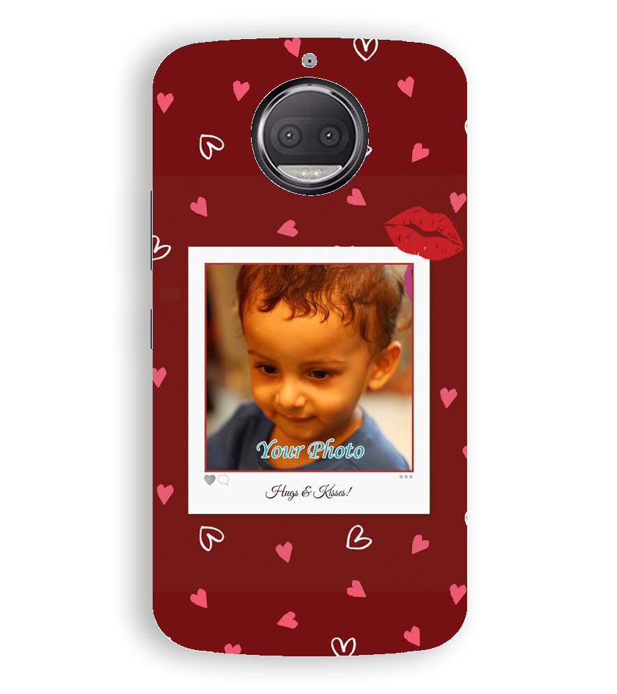 A0502-Hugs n Kisses Back Cover for Motorola Moto G5S Plus