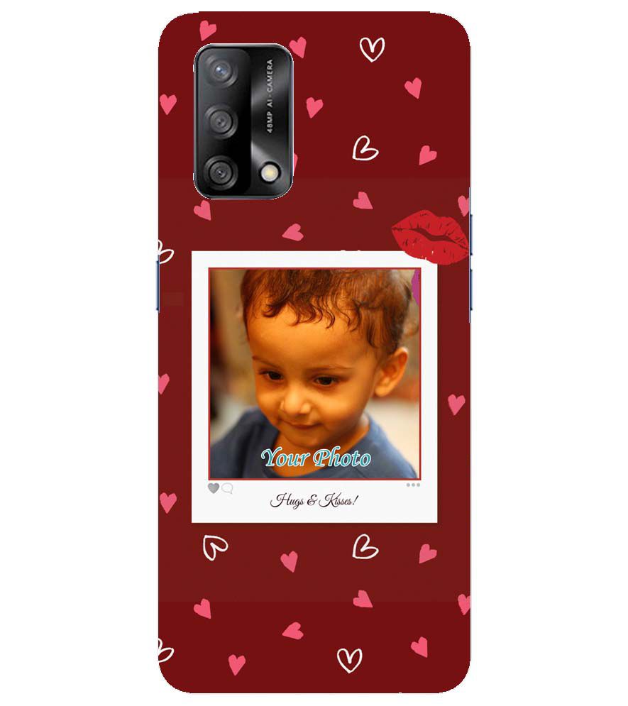 A0502-Hugs n Kisses Back Cover for Oppo F19