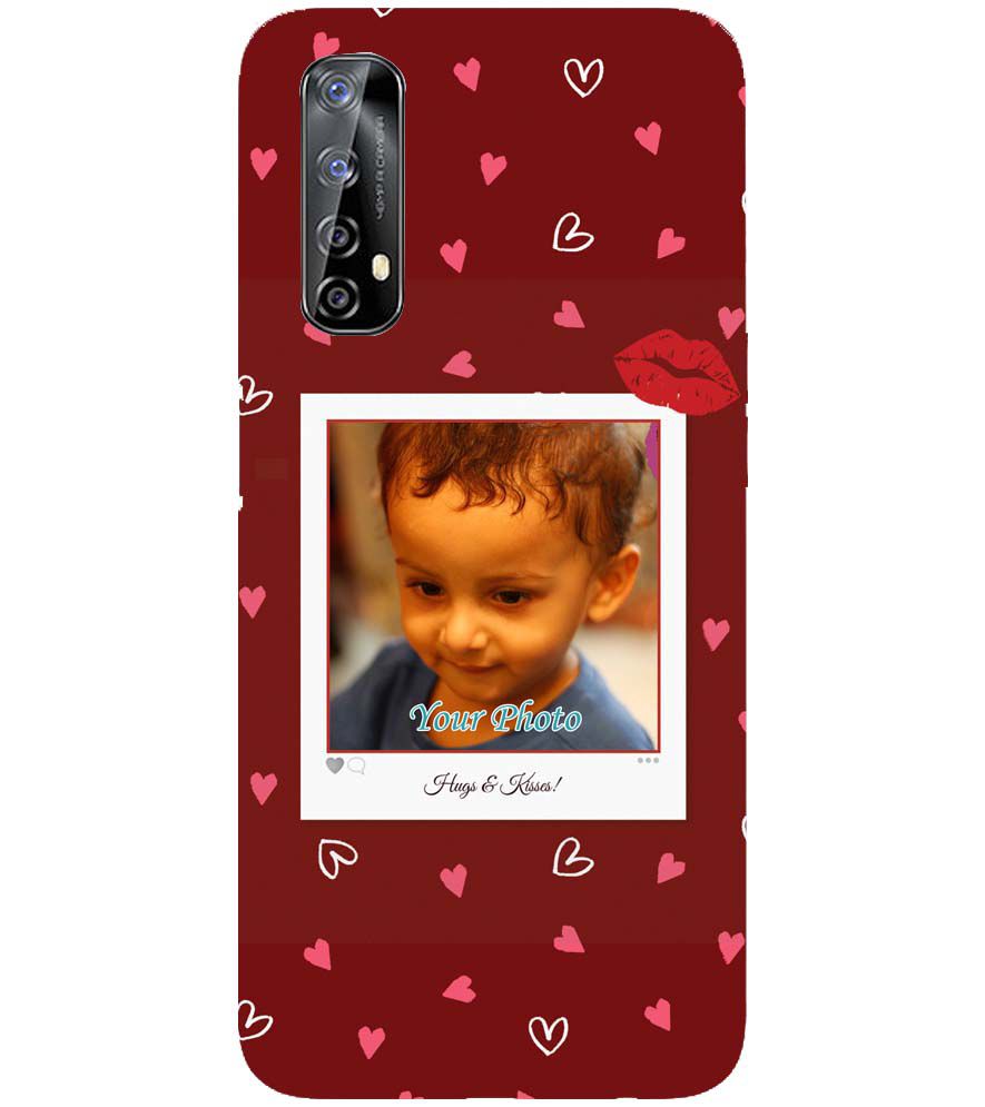 A0502-Hugs n Kisses Back Cover for Realme 7