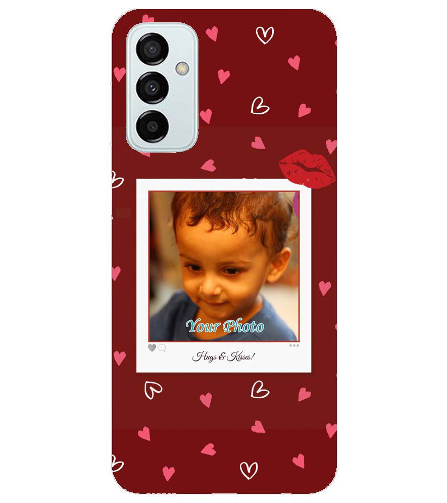 A0502-Hugs n Kisses Back Cover for Samsung Galaxy F23
