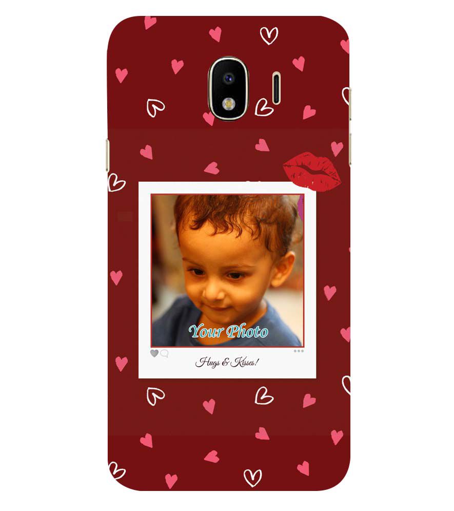 A0502-Hugs n Kisses Back Cover for Samsung Galaxy J4 (2018)