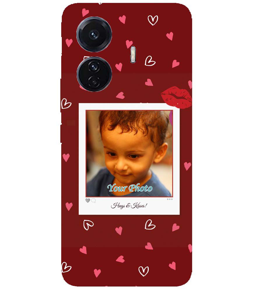 A0502-Hugs n Kisses Back Cover for vivo T1 Pro