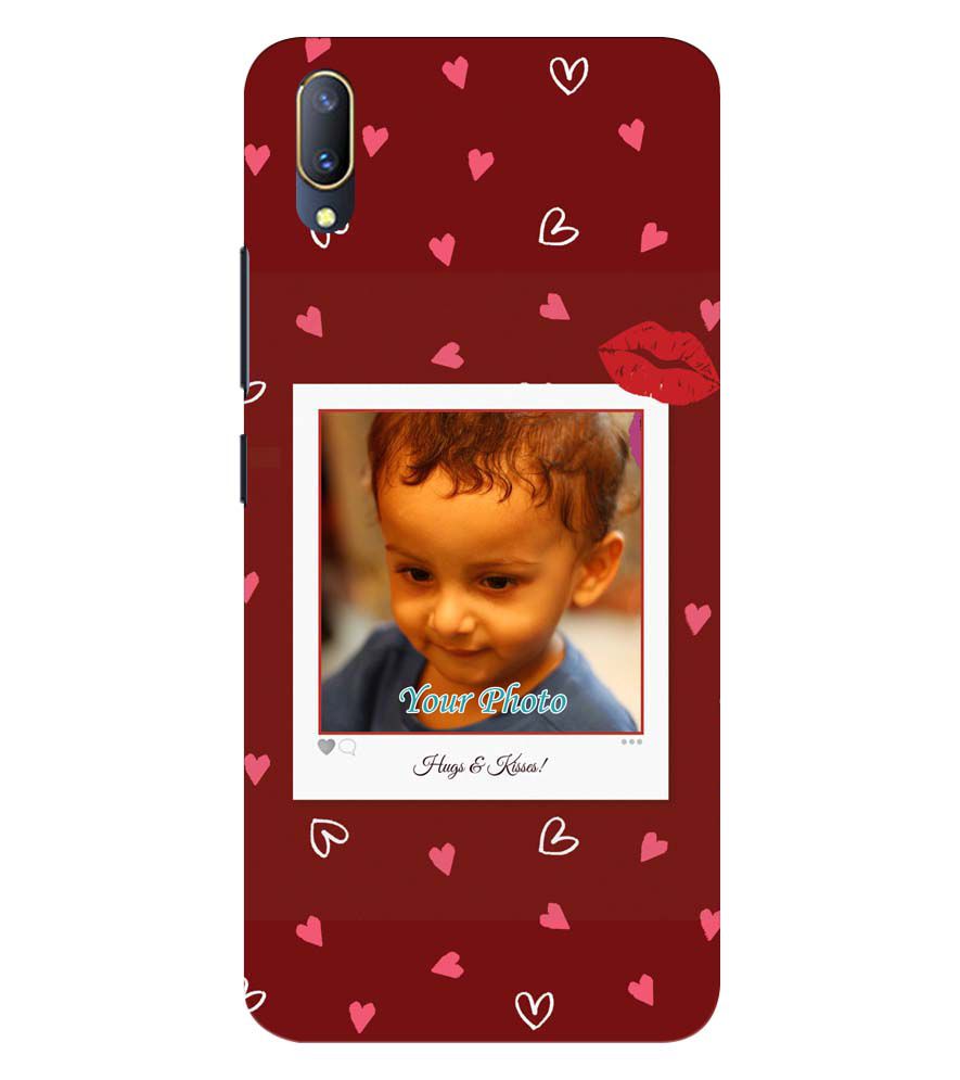 A0502-Hugs n Kisses Back Cover for Vivo V11 Pro