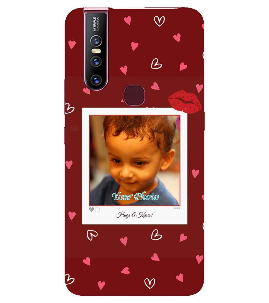 A0502-Hugs n Kisses Back Cover for Vivo V15