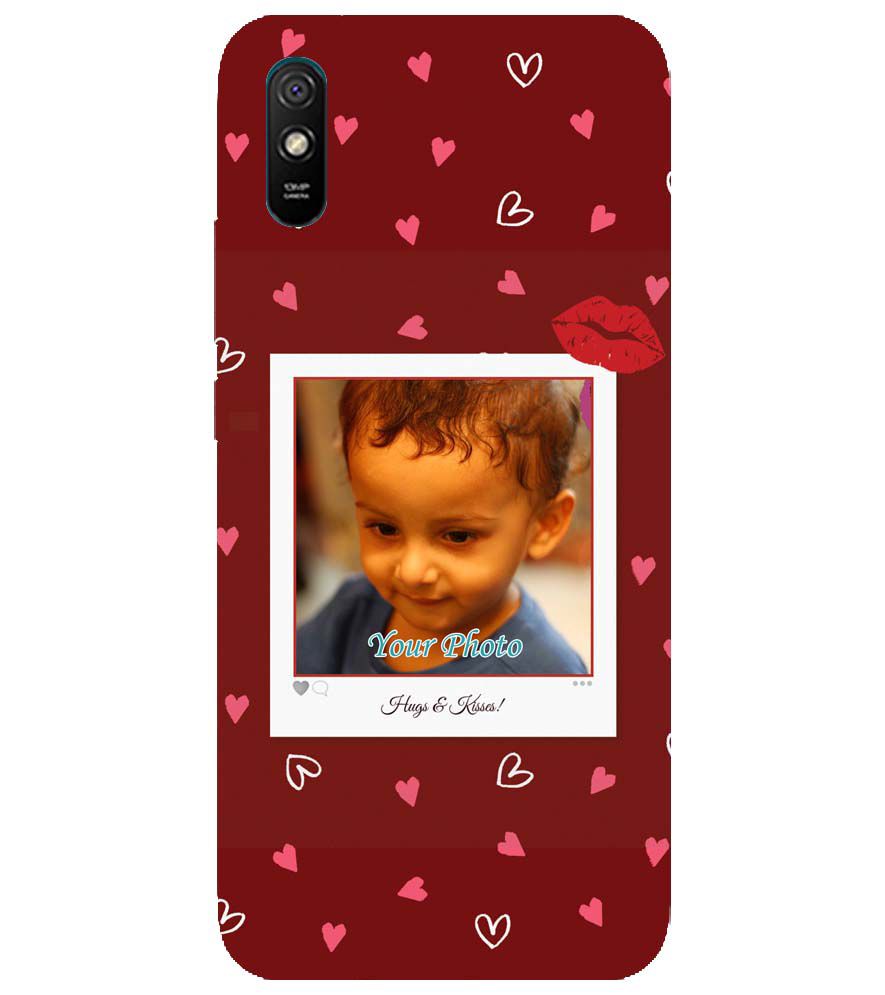 A0502-Hugs n Kisses Back Cover for Xiaomi Redmi 9i