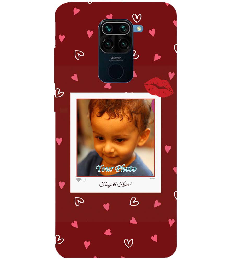 A0502-Hugs n Kisses Back Cover for Xiaomi Redmi Note 9