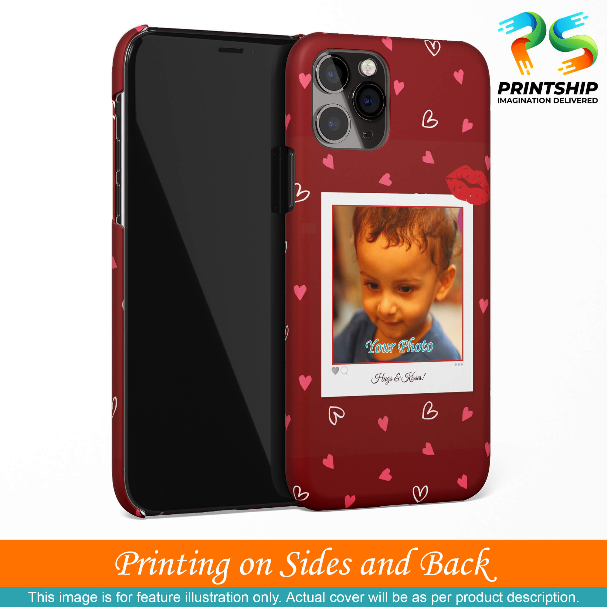 A0502-Hugs n Kisses Back Cover for Realme 9 Pro+-Image3