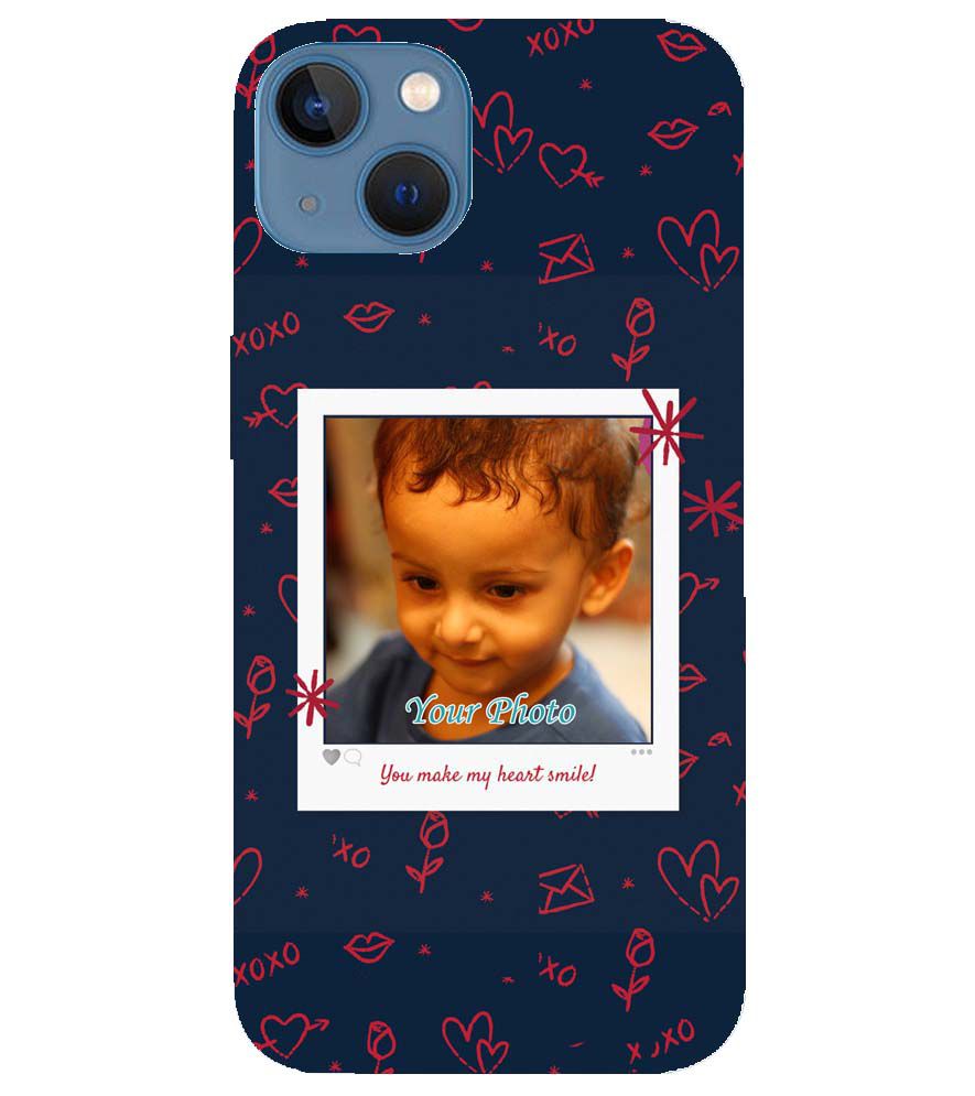 A0503-Heart Smiles Back Cover for Apple iPhone 13