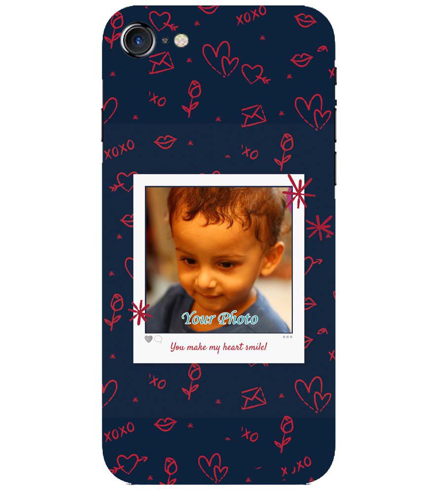 A0503-Heart Smiles Back Cover for Apple iPhone 7