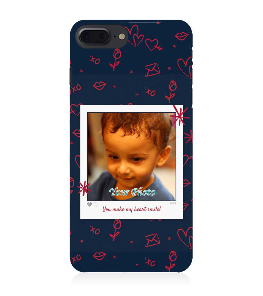 A0503-Heart Smiles Back Cover for Apple iPhone 7 Plus