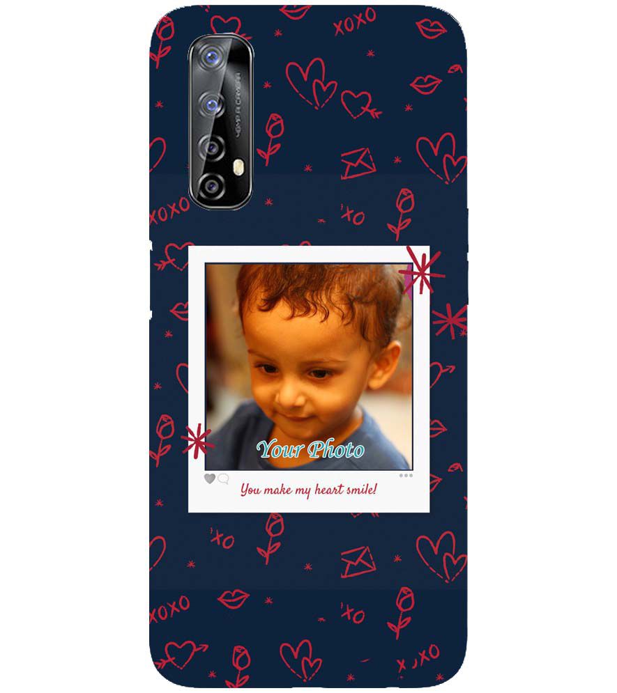 A0503-Heart Smiles Back Cover for Realme 7