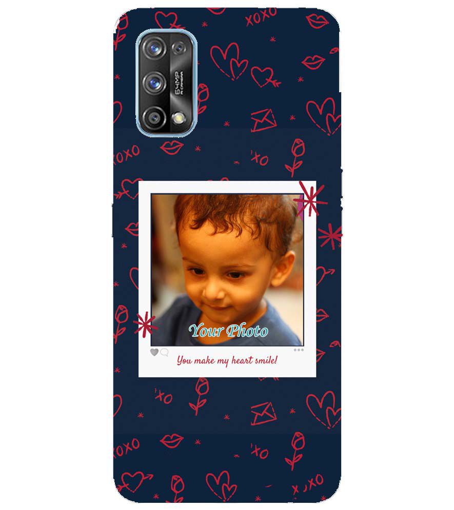 A0503-Heart Smiles Back Cover for Realme 7 Pro